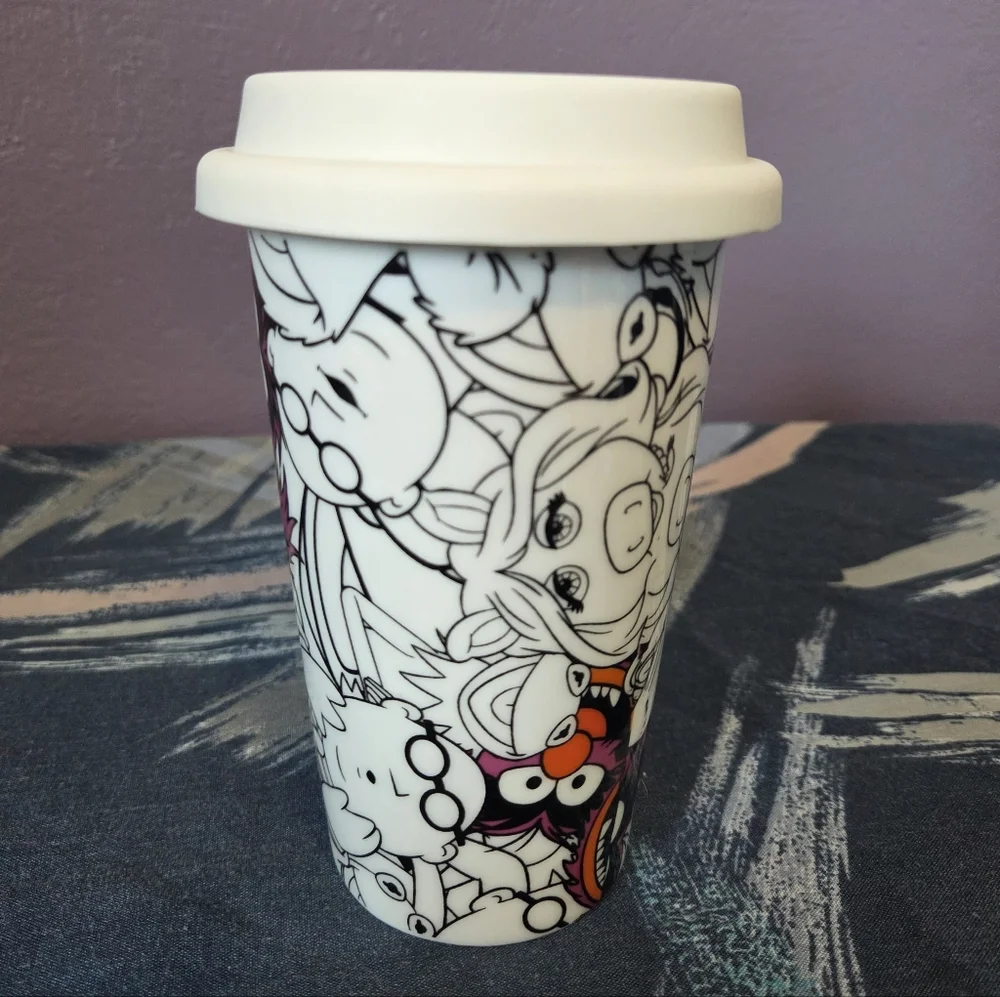 Disney Muppets Animal Tumbler Coffee Mug With Silicone Lid - Picture 3 of 10